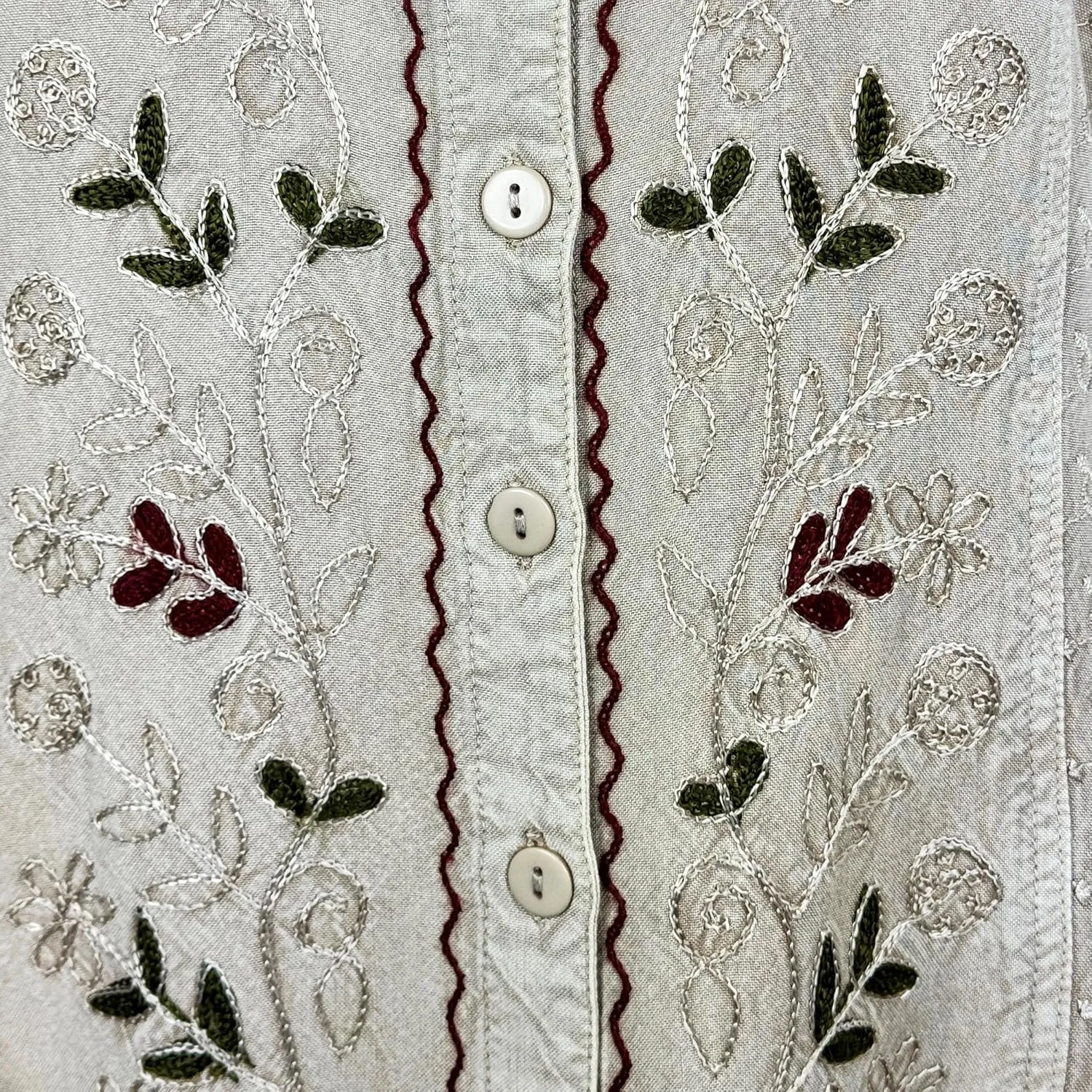 Agan Traders 2025 Summer Medieval Vintage Short Sleeve Embroidered Blouses - Button Down Comfy Summer Tops for Women