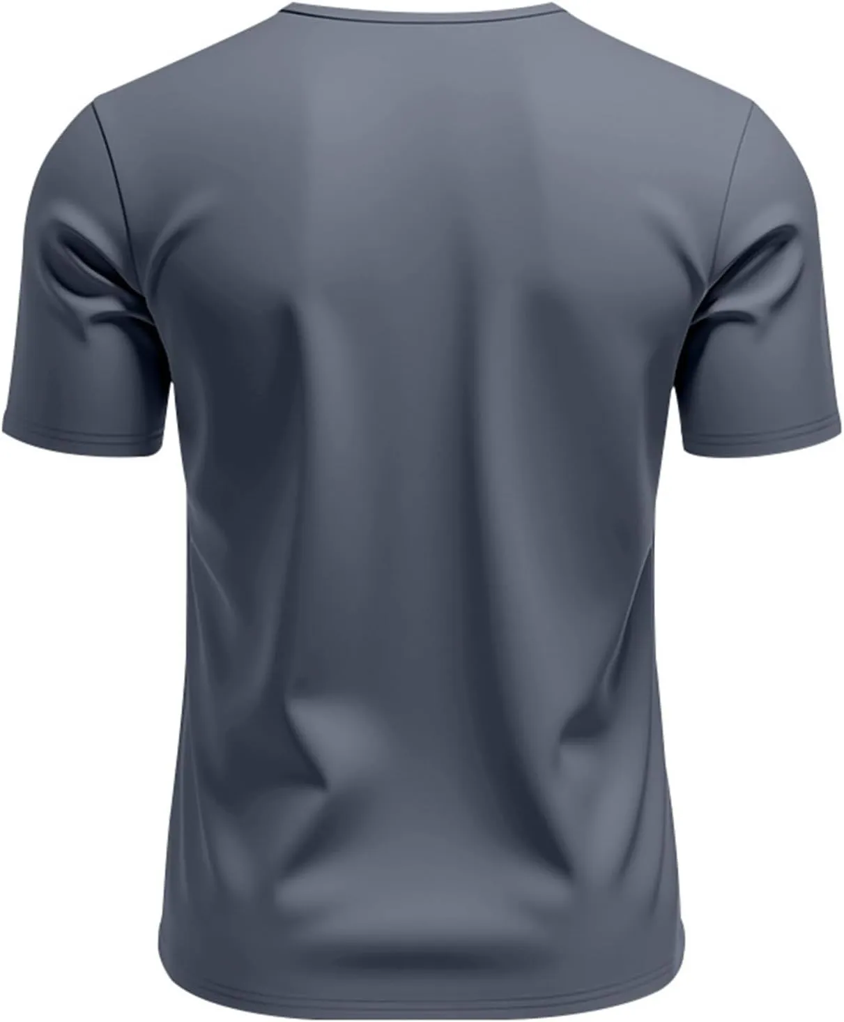 Athletic Shirts for Men Short Sleeve V Neck Basic Shirt Summer Quick Dry Casual Comfy Running Workout Pullover Tops