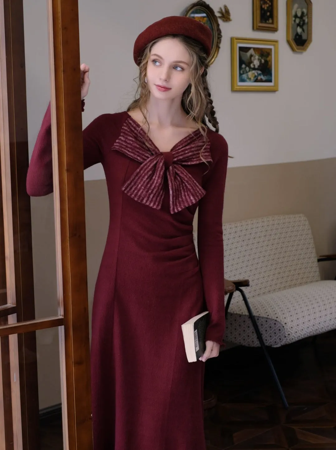 Bow Retro Light Big Dress