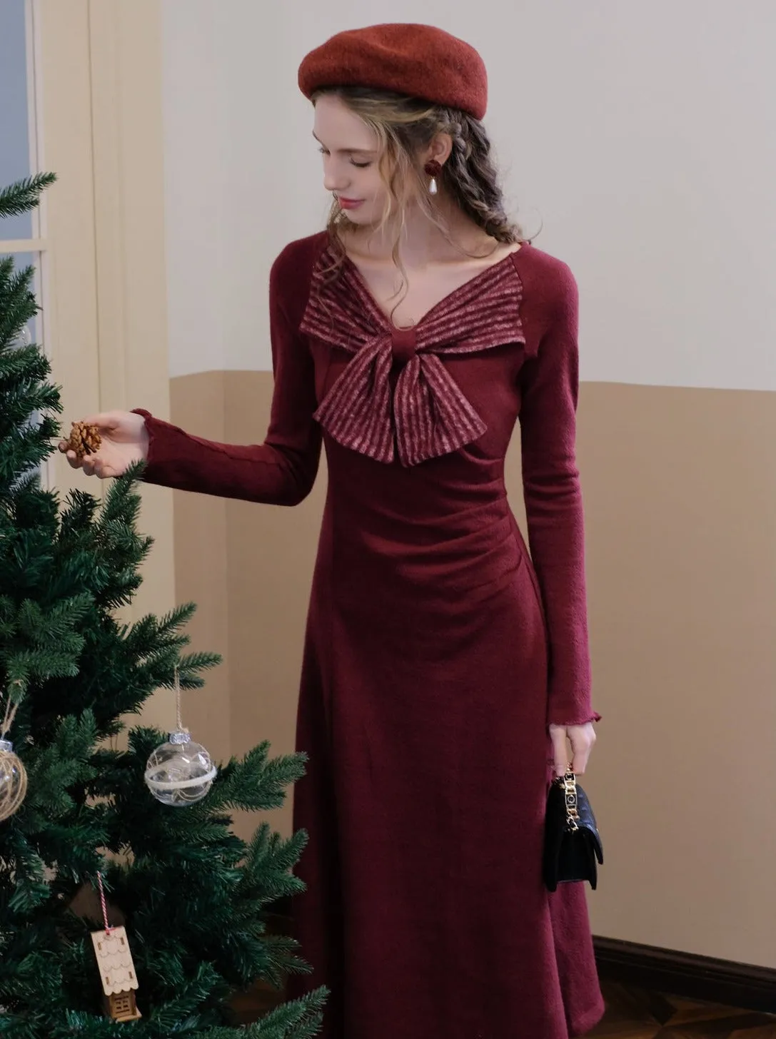 Bow Retro Light Big Dress
