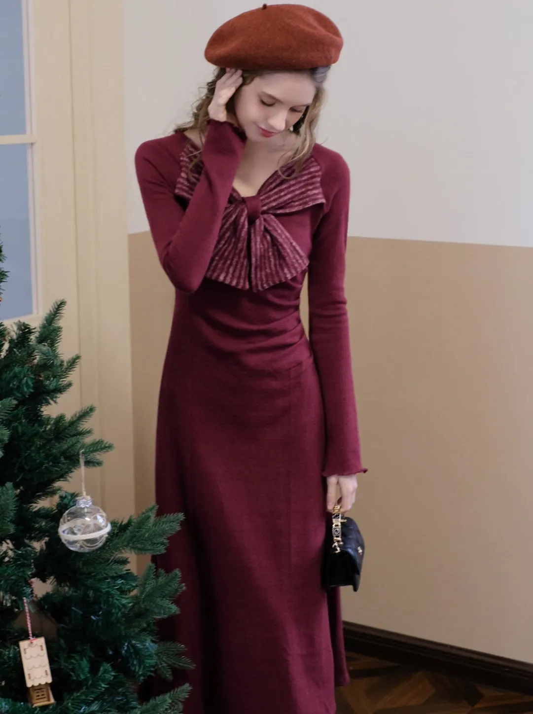 Bow Retro Light Big Dress