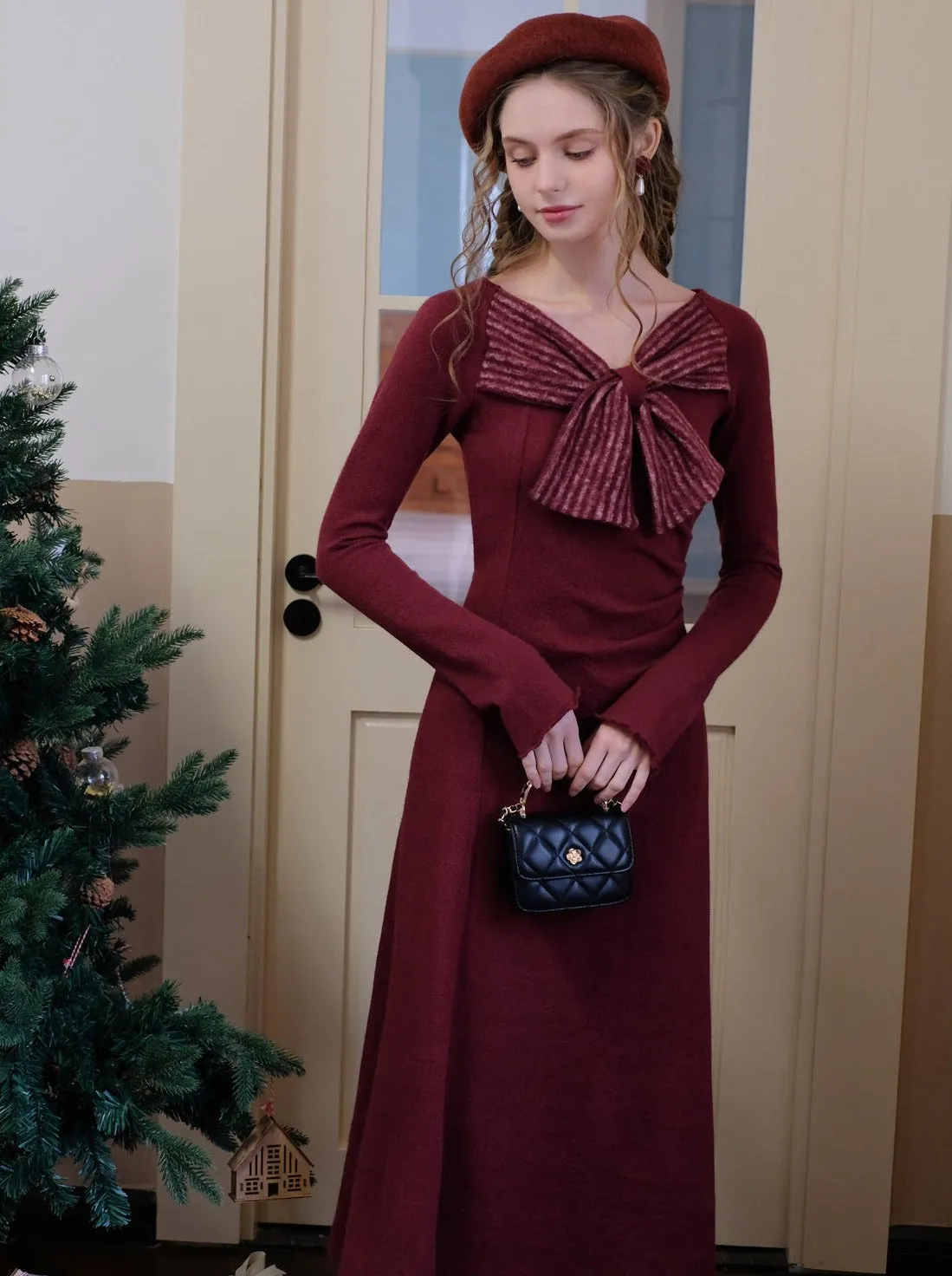 Bow Retro Light Big Dress