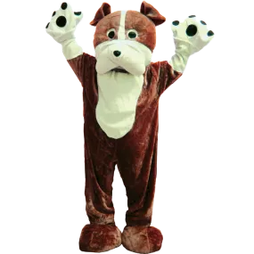 Bulldog Mascot Costume - Adults