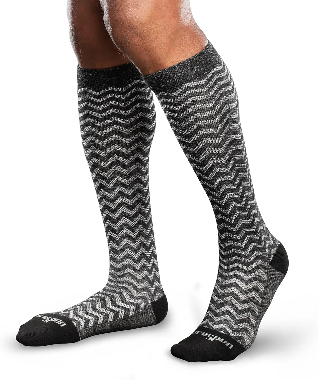 Core-Spun 10-15mmHg Medical Light Graduated Knee High Compression Socks