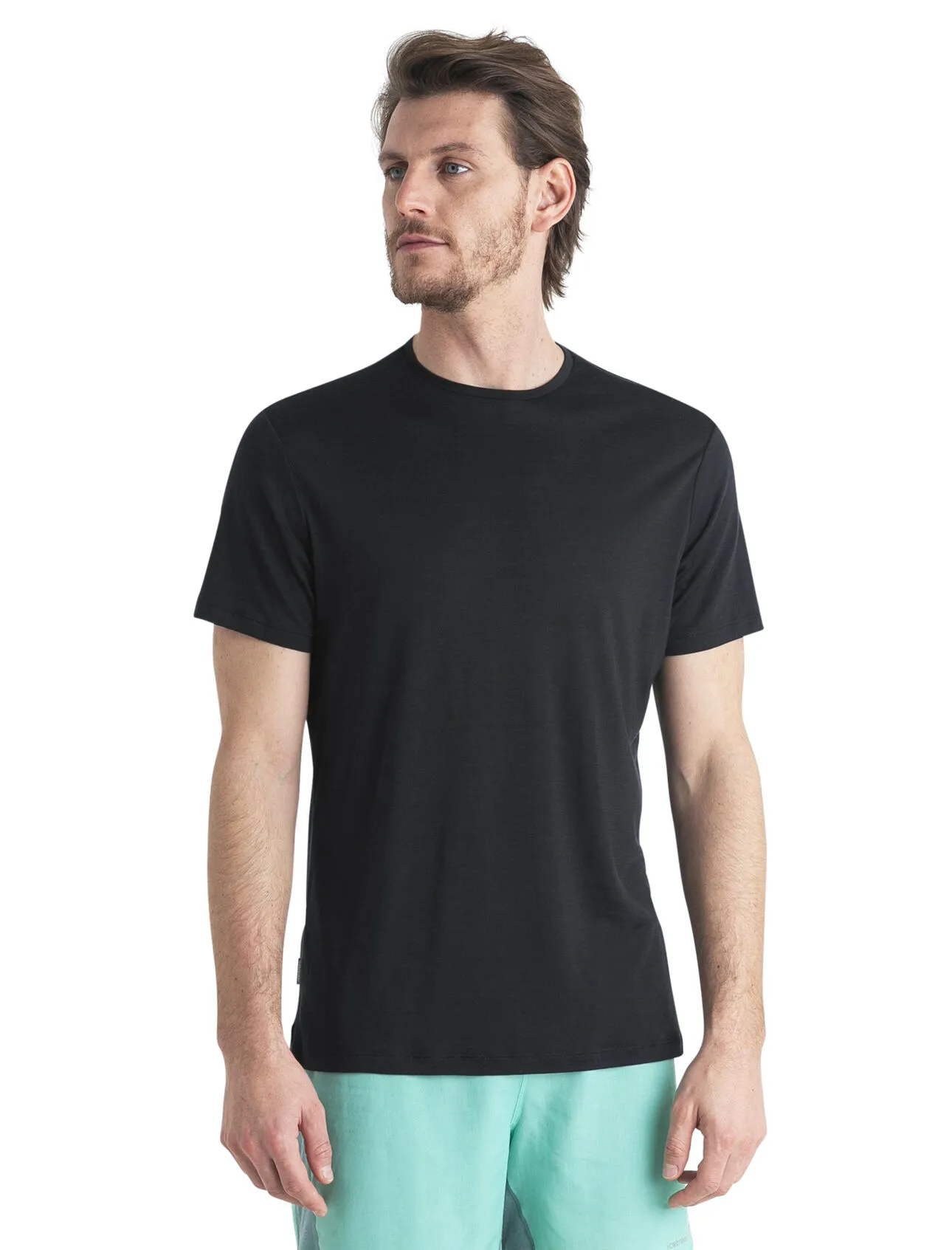 Icebreaker Men&#x27;s Merino 125 Cool-Lite™ Sphere III Short Sleeve Tee Black | Buy Icebreaker Men&#x27;s Merino 125 Cool-Lite™ Sphere III Short Sleeve Tee Black here | Outnorth