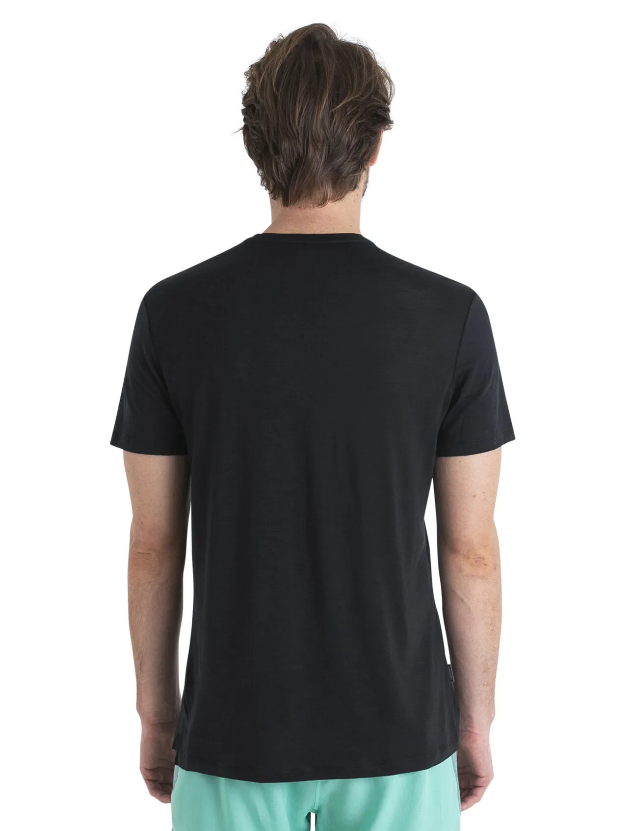 Icebreaker Men&#x27;s Merino 125 Cool-Lite™ Sphere III Short Sleeve Tee Black | Buy Icebreaker Men&#x27;s Merino 125 Cool-Lite™ Sphere III Short Sleeve Tee Black here | Outnorth