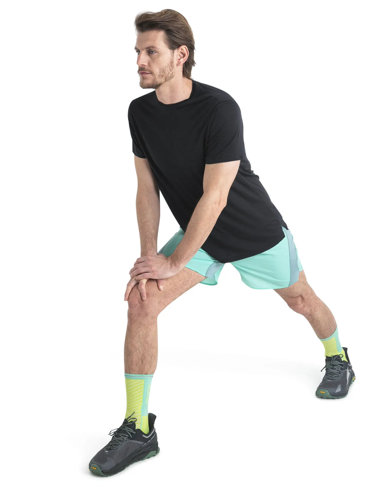 Icebreaker Men&#x27;s Merino 125 Cool-Lite™ Sphere III Short Sleeve Tee Black | Buy Icebreaker Men&#x27;s Merino 125 Cool-Lite™ Sphere III Short Sleeve Tee Black here | Outnorth