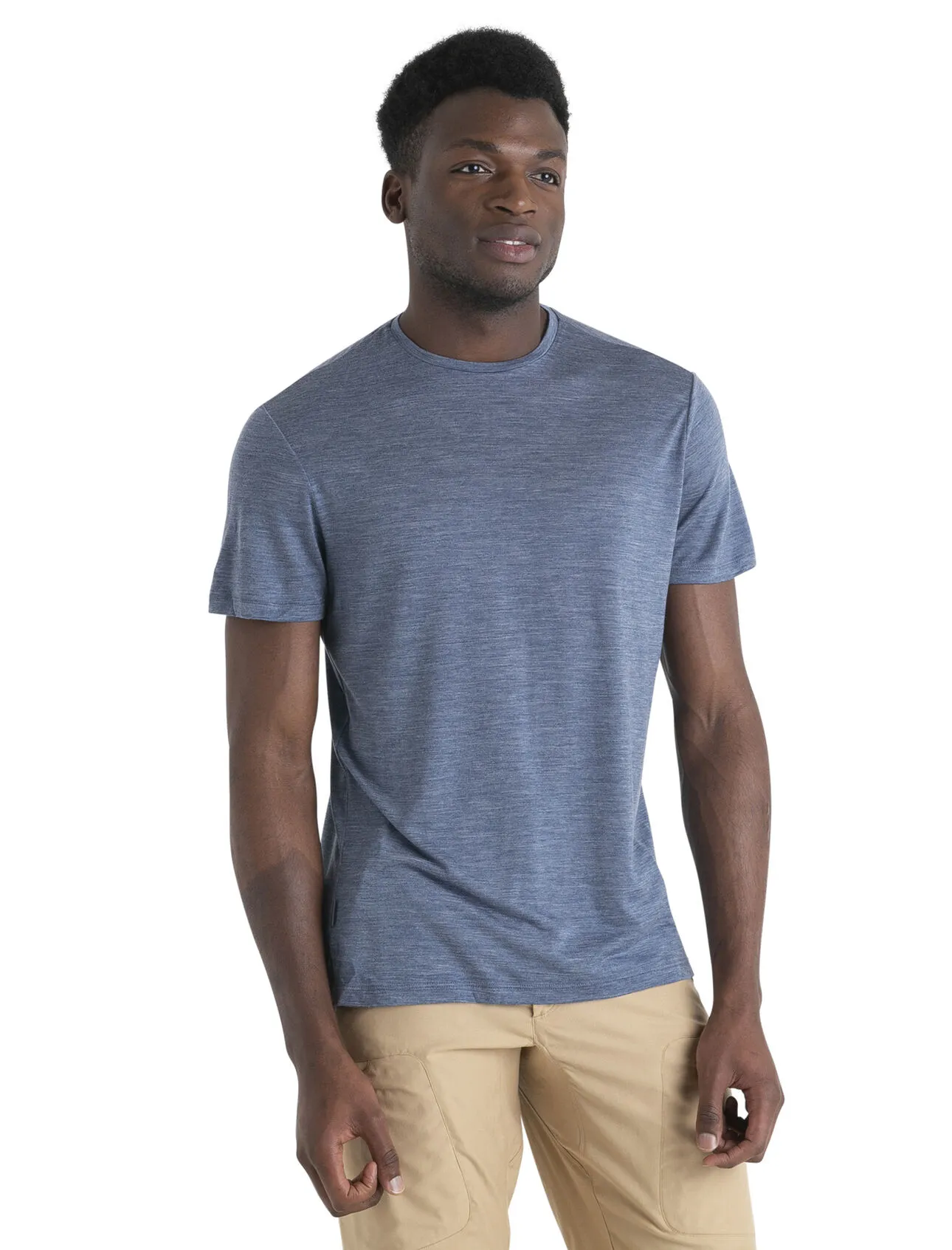 Icebreaker Men&#x27;s Merino 125 Cool-Lite™ Sphere III Short Sleeve Tee Dawn Heather | Buy Icebreaker Men&#x27;s Merino 125 Cool-Lite™ Sphere III Short Sleeve Tee Dawn Heather here | Outnorth