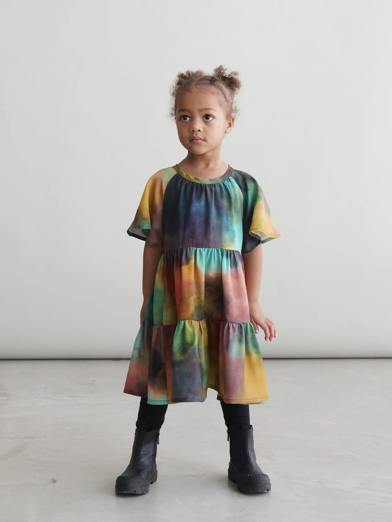Kids' Clouds Tencel Dress