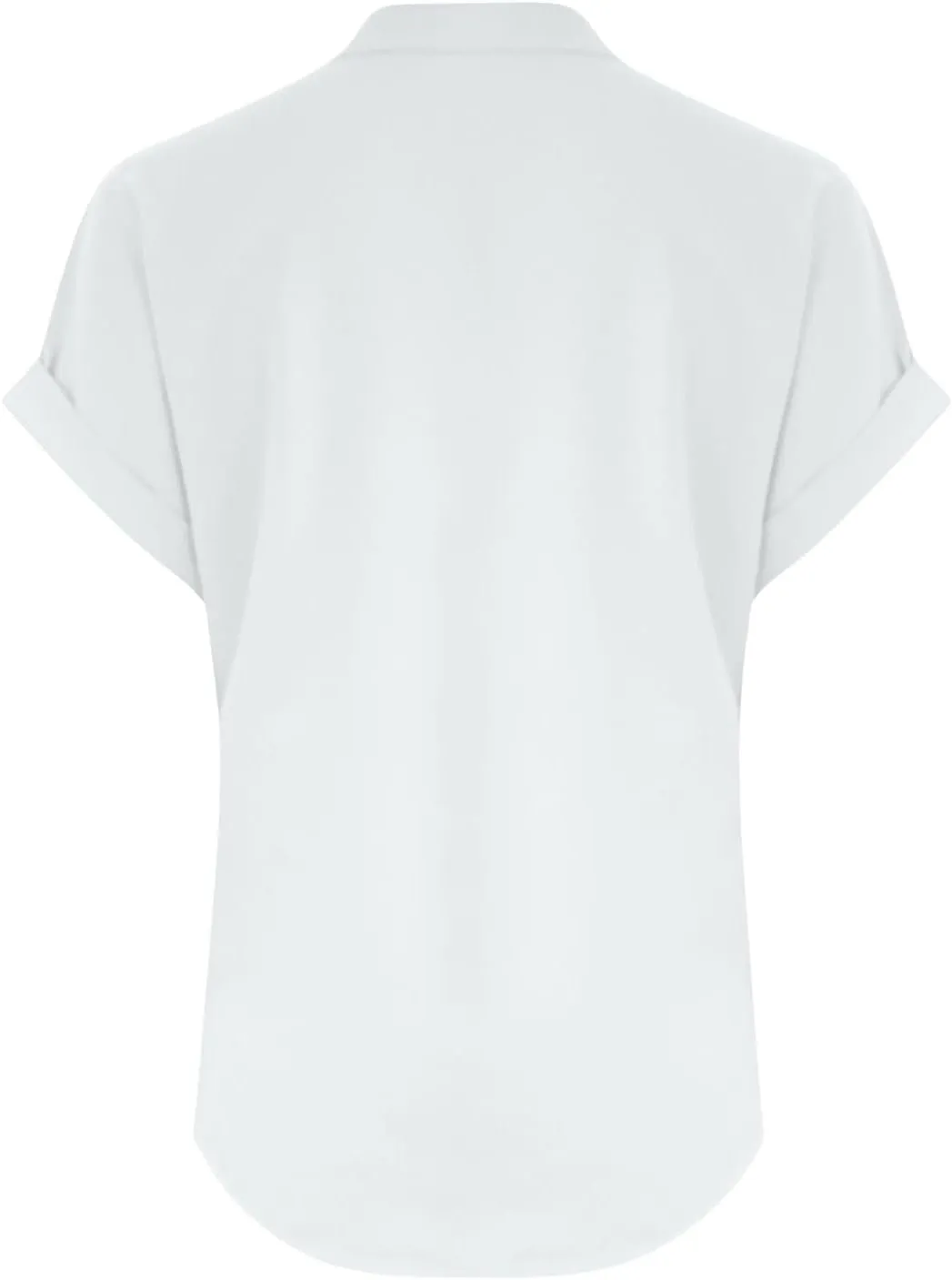Linen Shirts for Women 2025 Summer Casual Button Down V Neck Short Sleeve Tops Comfy Trendy Business Work Blouses