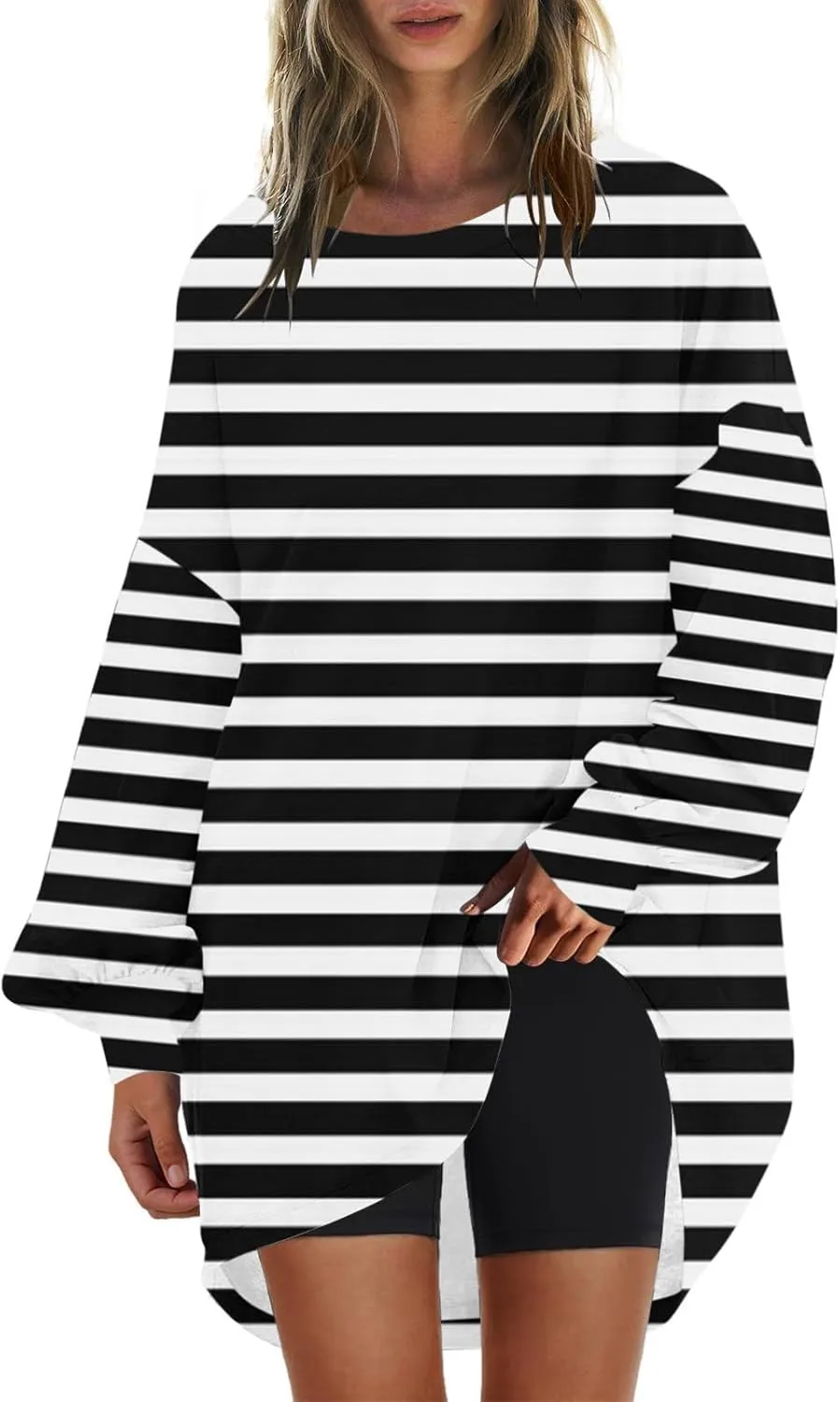 Long Sleeve Shirts for Women Graphic Shoulder Fashion Fall Tops Loose Fit Soft Comfy Shirts
