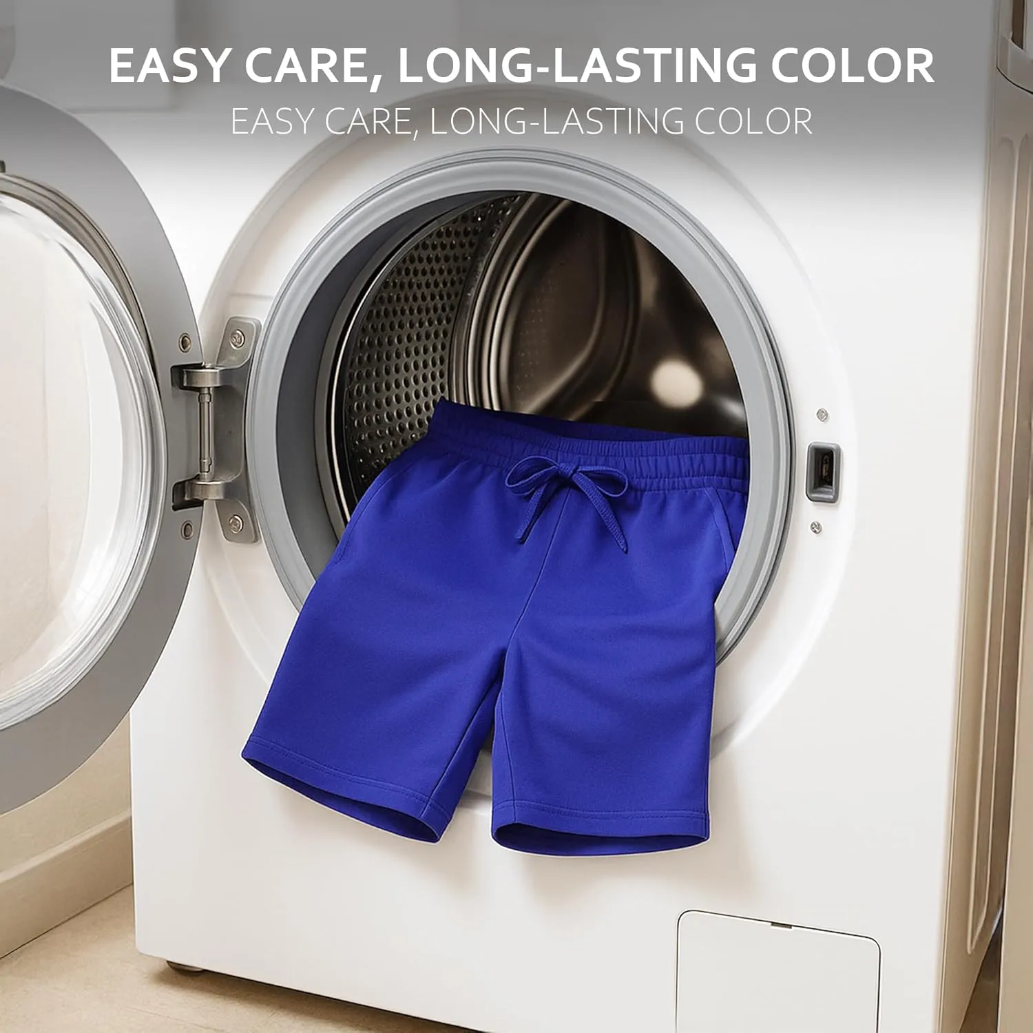 Mens Shorts 100% Cotton with Pockets  Lightweight, Soft Athletic Shorts for Lounge, Sleep, Workout