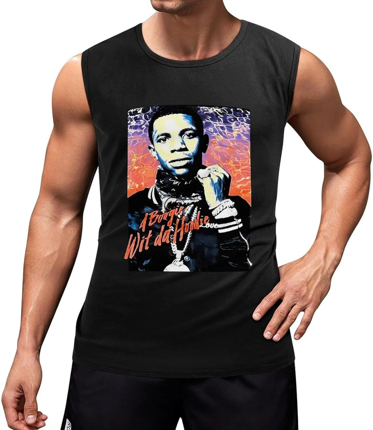 Men's Stretchy Tank Top Stylish Athletic Tank Relaxed Tank