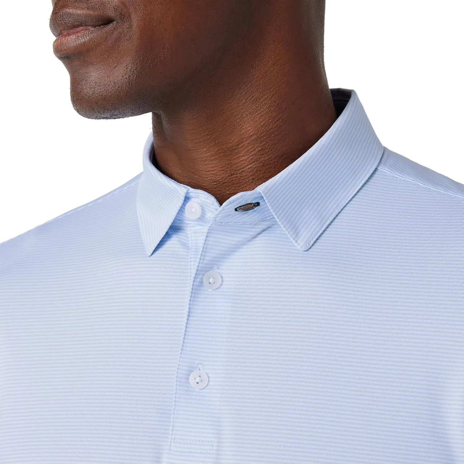 Mizzen Main Versa Men's Performance Short-Sleeve Polo - Lightweight, Moisture-Wicking, UPF 50 , 4-Way Stretch - Classic Fit