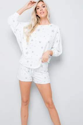 Pre-Order Star Print Jersey shorts