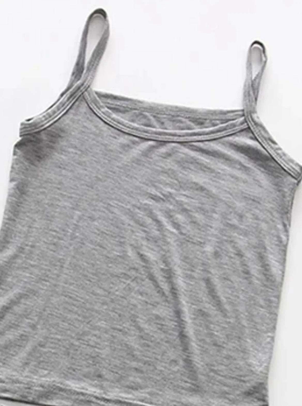 Sure Choice Solid Camisole Tank Top
